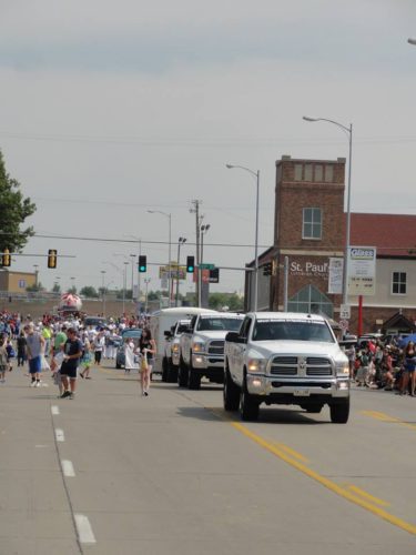 West Omaha Irrigation participating in local parade